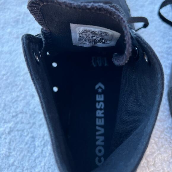 $75 Chuck Taylor All Star Canvas Black Monochrome Size 8.5 main image 4